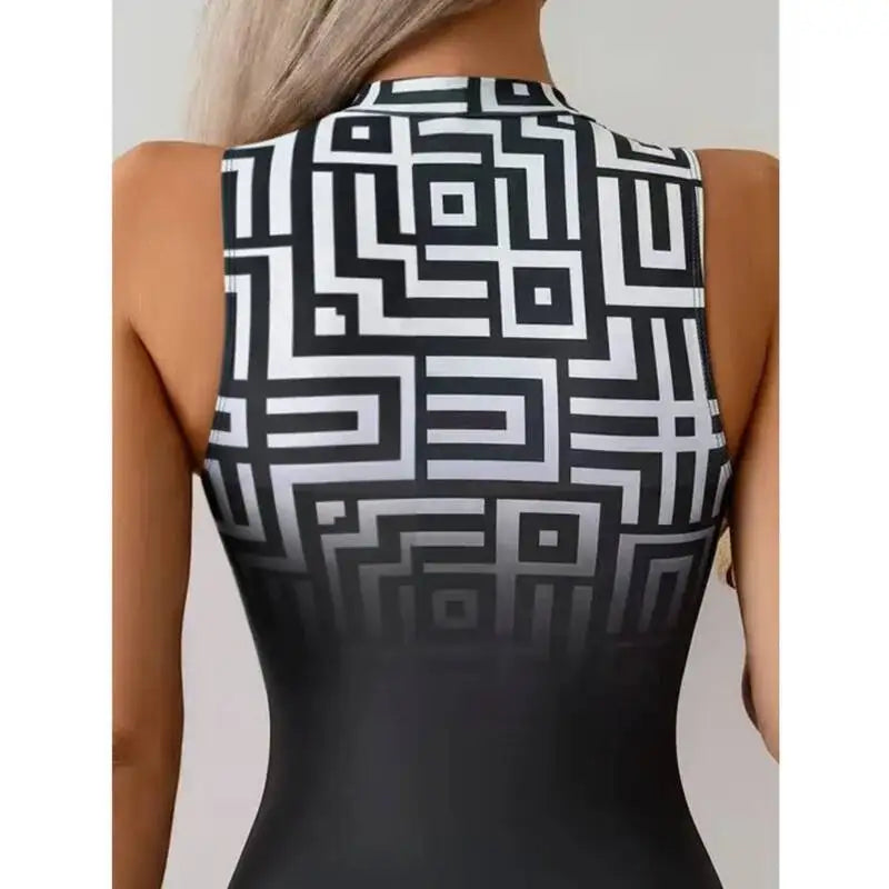 Polyamide One-Piece Swimsuit Push-Up — Multicolor | KIMLUD
