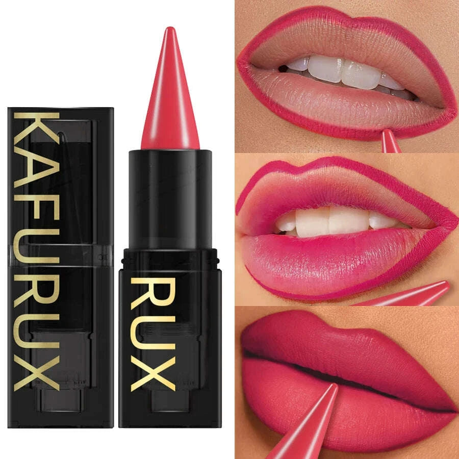 15-colors-sexy-red-lipstick-pen-waterproof-matte-contour-tint-lipstick-long-lasting-lip-glaze-brown-lipliner-pencil-lip-makeupkimludkimlud-35568645