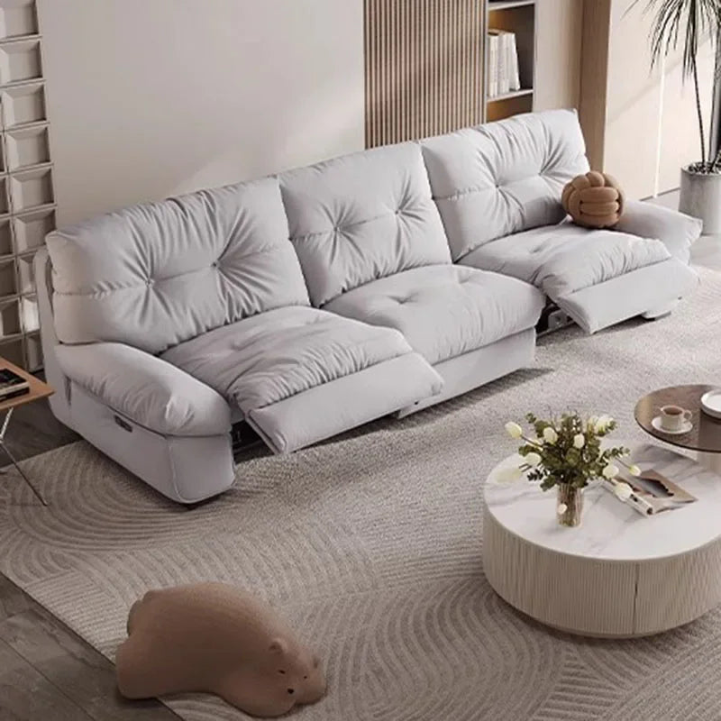 Nordic Minimalist Sofa Corner — Charcoal Gray | KIMLUD