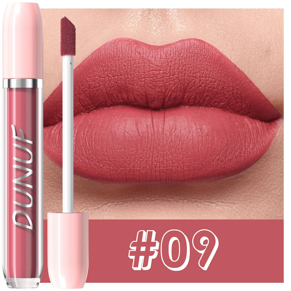 Liquid Lipstick – Long-Lasting – Matte – Sexy Red | KIMLUD