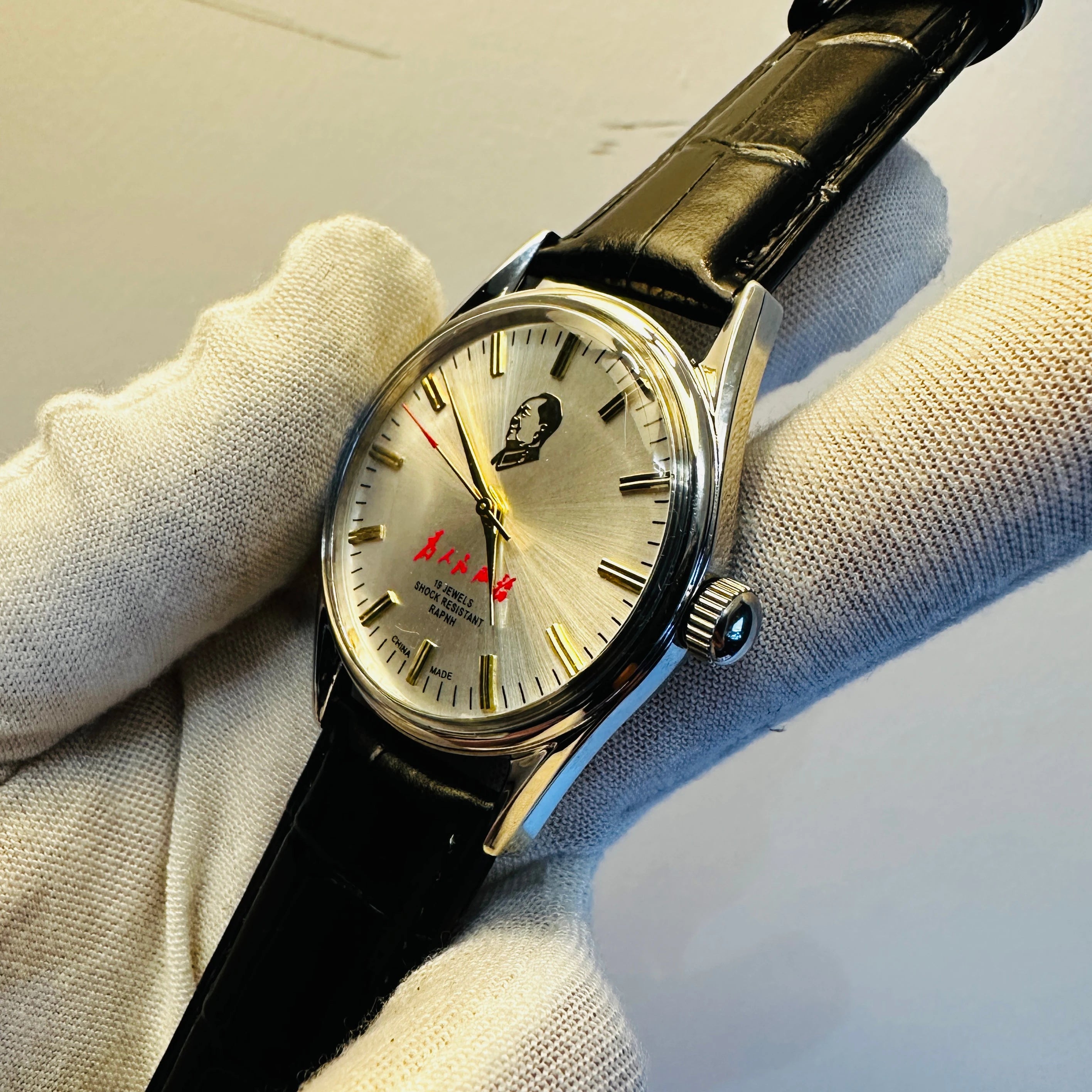Men Mechanical Watch Manual Winding Retro Waterproof Mens Watch Religio Masculino Watche for Men