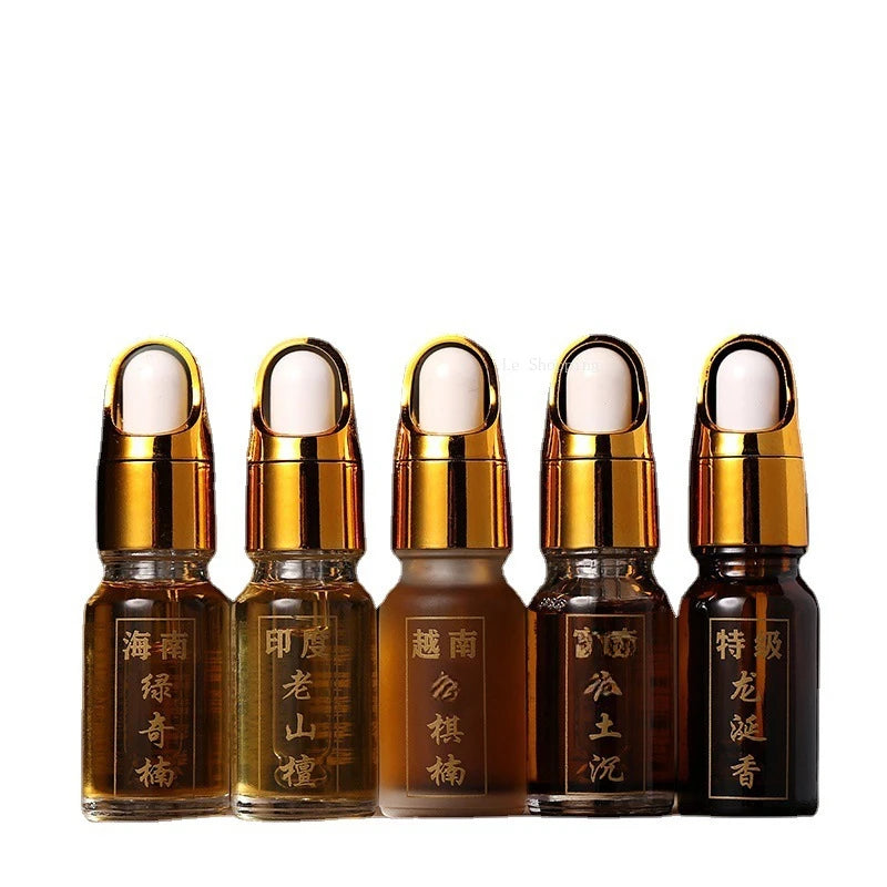 10ml Natural Agarwood Essential Oil High Concentration Lasting Drope-type Indoor Office Aroma Machine Calming/purifying The Air