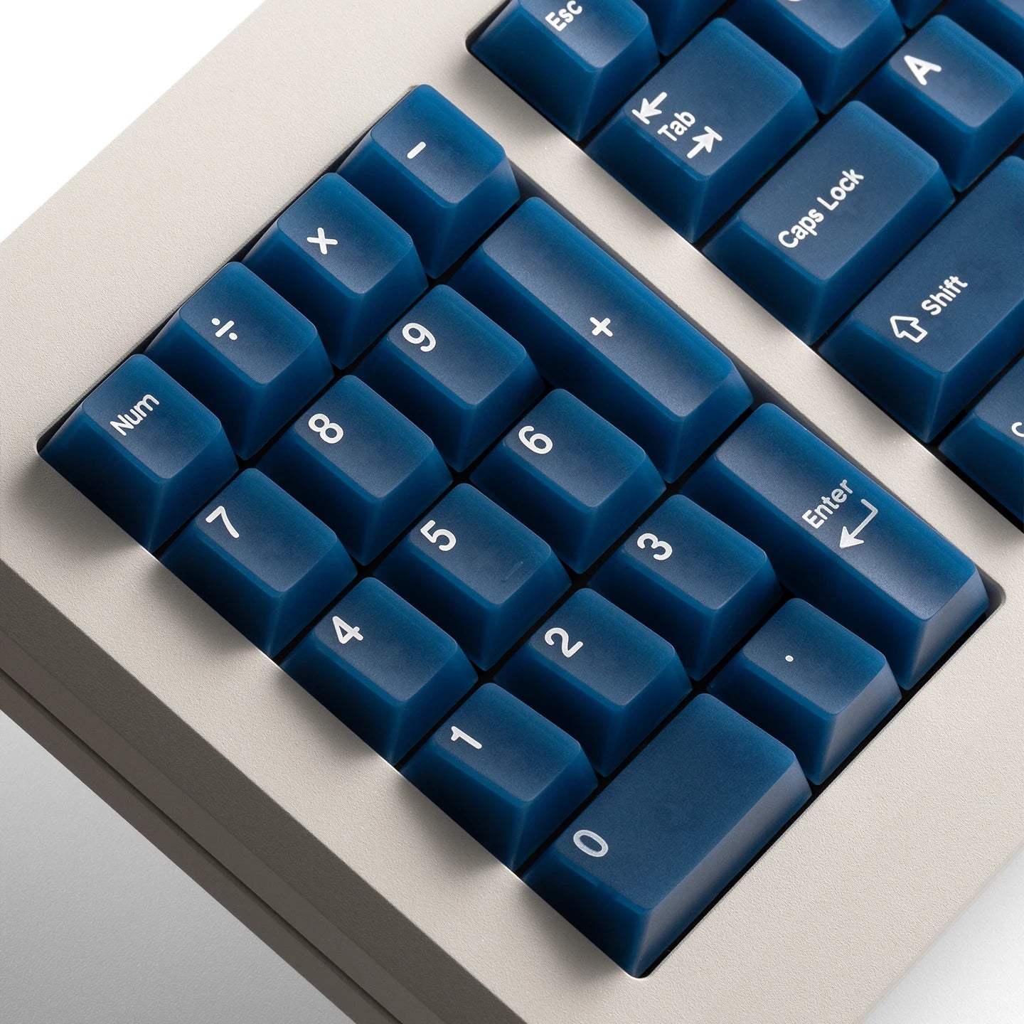 Multicolor Transparent PC Keycaps Cherry profile Shine Through Keycap Sets With Numberpad Key Cap for MX Mechanical Keyboard