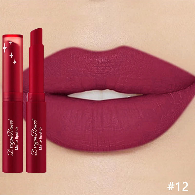 Matte Lipstick Waterproof Long-Lasting Velvet Finish Hydrating Formula — Nude Pink | KIMLUD