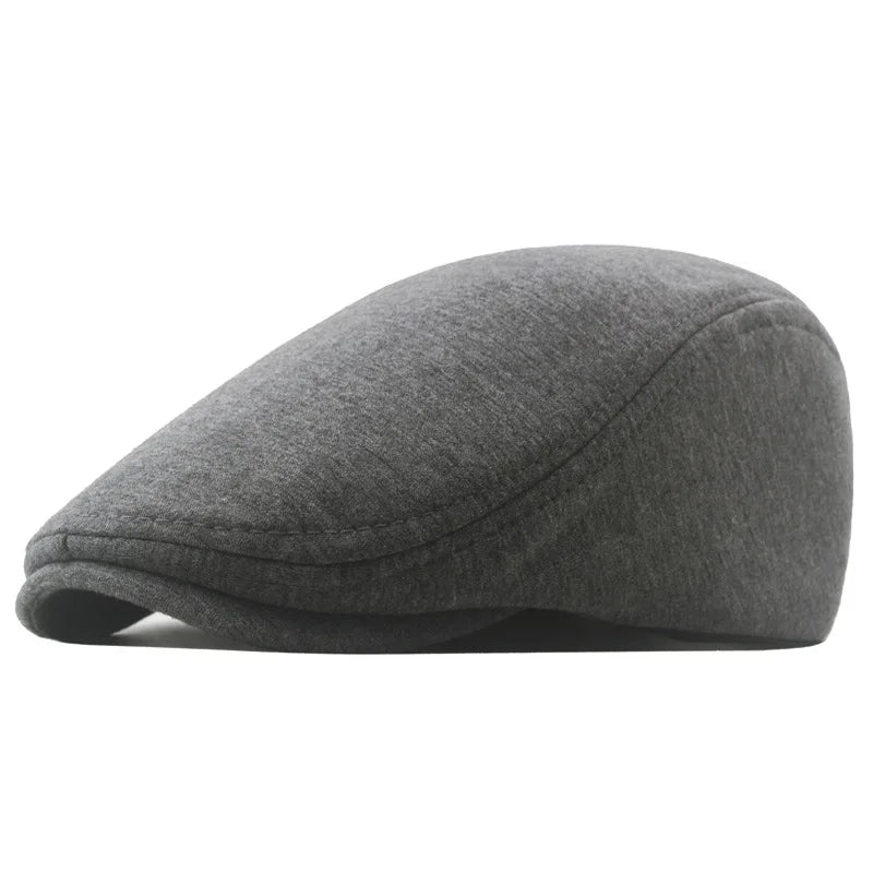 Men's Flat Hat Ivy Gatsby Newsboy Winter Spring Autumn Driving Cabbie Hunting Cap
