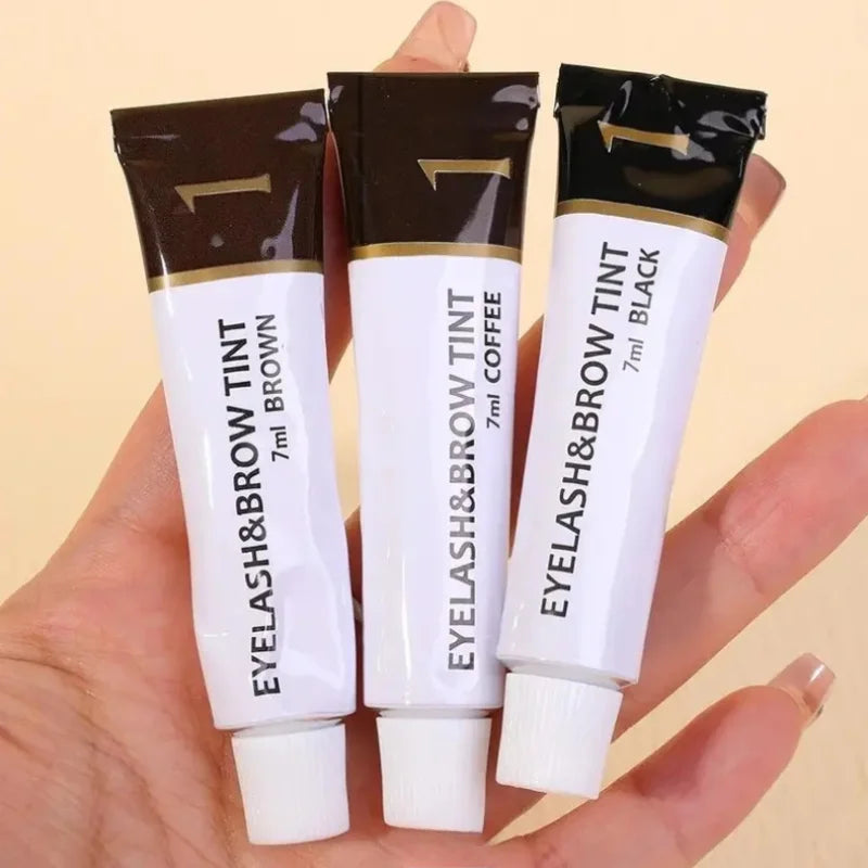 Eyelash And Eyebrow Tinting Kit – Two-In-One – Cream | KIMLUD