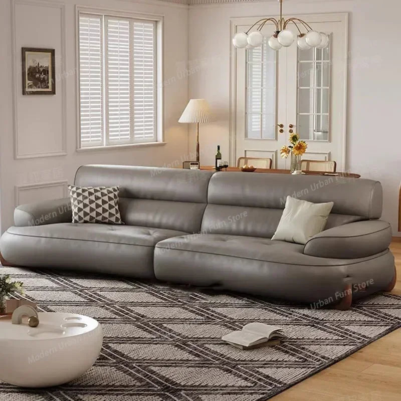Velvet Lounge Sofa Large Modular Sectional With Soft Transitional Curves — Chocolate Brown | KIMLUD