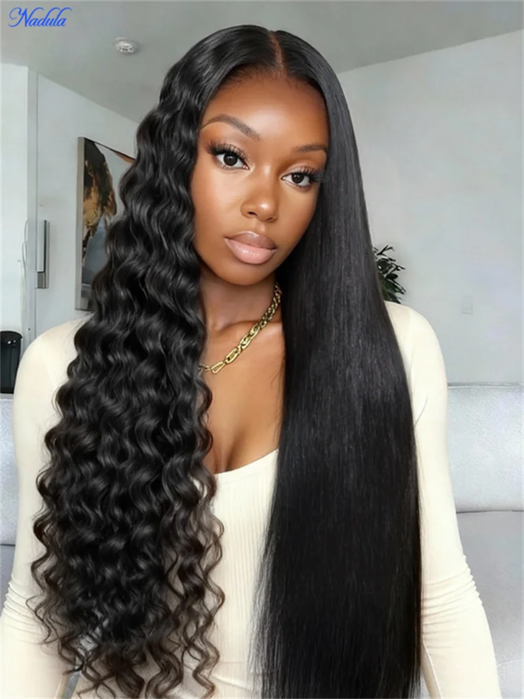Lace Front Wig – Glueless – Remy Human Hair – Chestnut Brown Ombre | KIMLUD