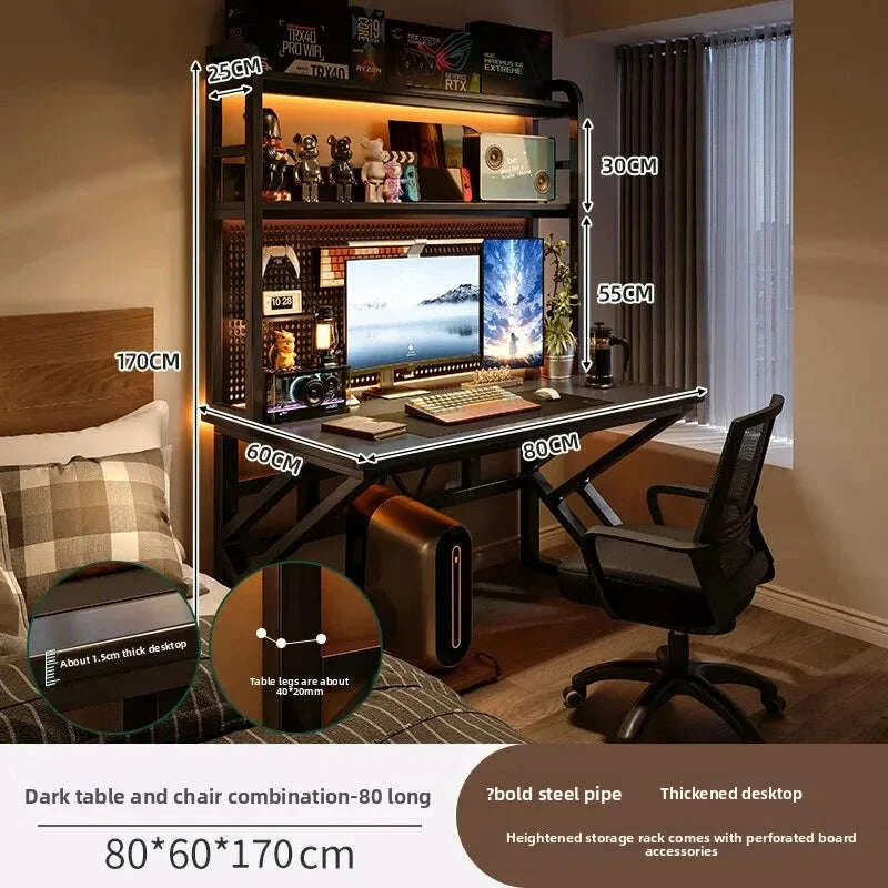 ergonomic-gaming-desk-with-built-in-bookshelf-cable-management-system-compact-computer-desk-for-small-spaces-bedroom-homekimludkimlud-35572294