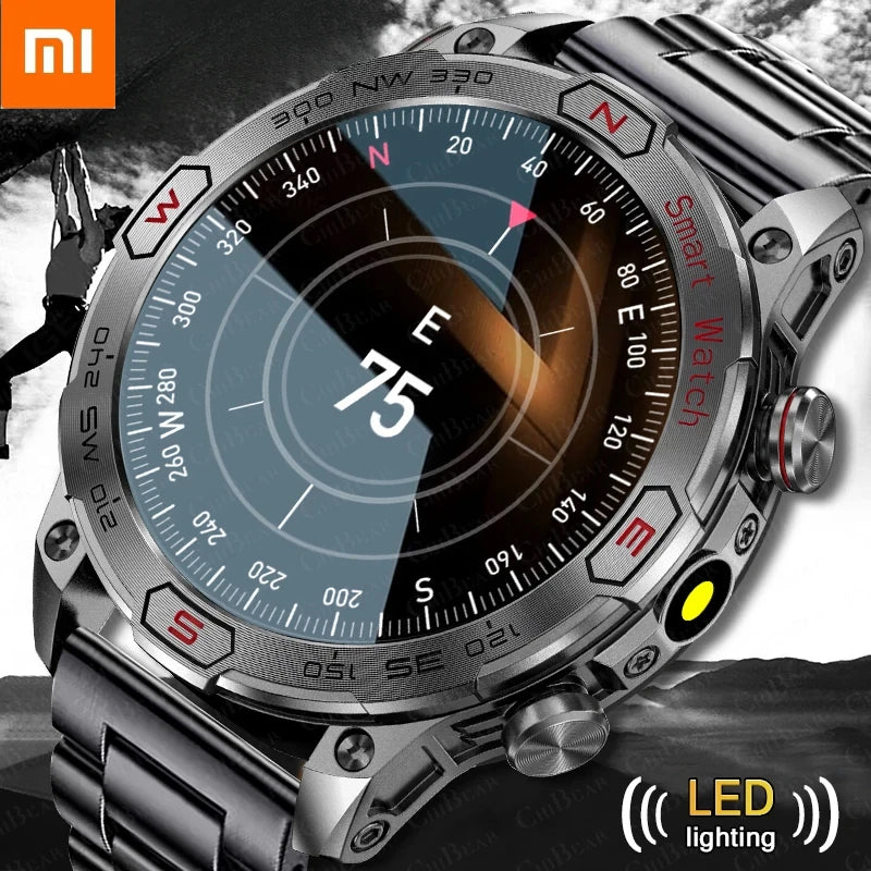 Xiaomi  AMOLED Smart Watch Men 450 mAh Battery Fitness Tracker IP68 Waterproof Bluetooth Call Smartwatch For Xiaomi