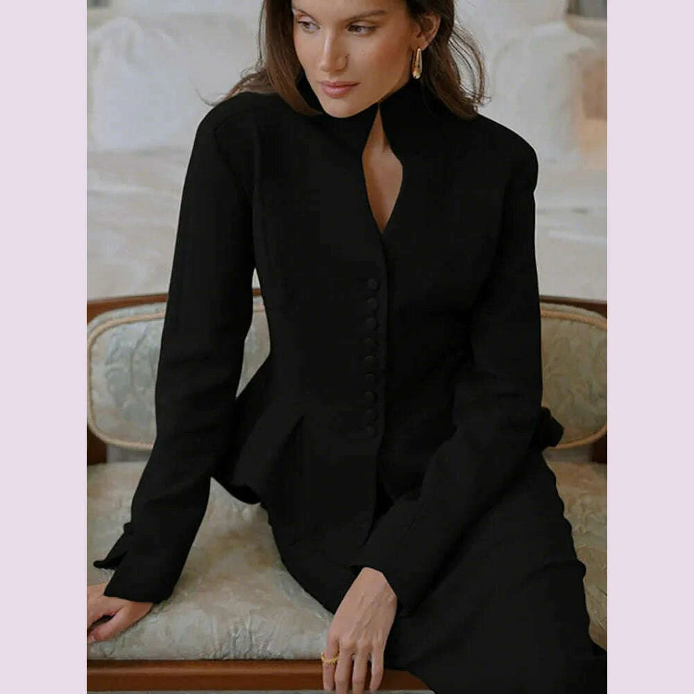 commute-ladies-elegant-bodycon-outfit-spring-stand-collar-button-blazer-jacketslim-skirts-set-autumn-long-sleeve-slim-2pcs-suitkimlud-womens-fashion-34628534