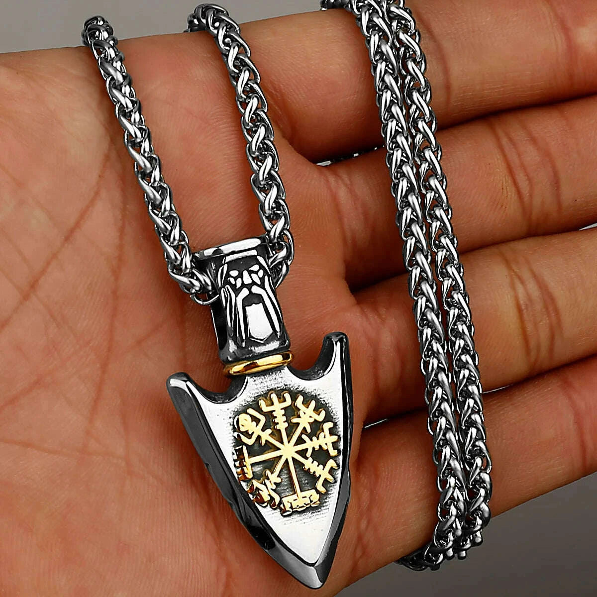 viking-retro-valknut-odin-sword-gungnir-vegvisir-pendant-necklace-viking-amulet-rune-stainless-steel-necklace-jewelry-giftkimlud-womens-fashion-34627243