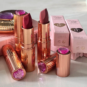 Heart Shape Lipstick – Pink Diamond Lip Glow – Pink Blusher | KIMLUD