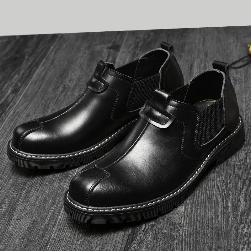 Luxury Brand Mens Casual Shoes New Fashion Business Formal Shoes High Quality Handmade Wear-Resistant Designer Men Oxford Shoes