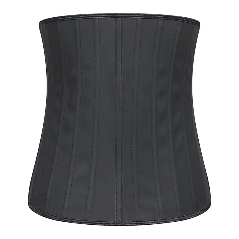 25 bones Waist Trainer Corset Latex Body Shapewear Women Tummy Shaper Belly Sheath Sllimming Belt Modeling Strap Weight Loss