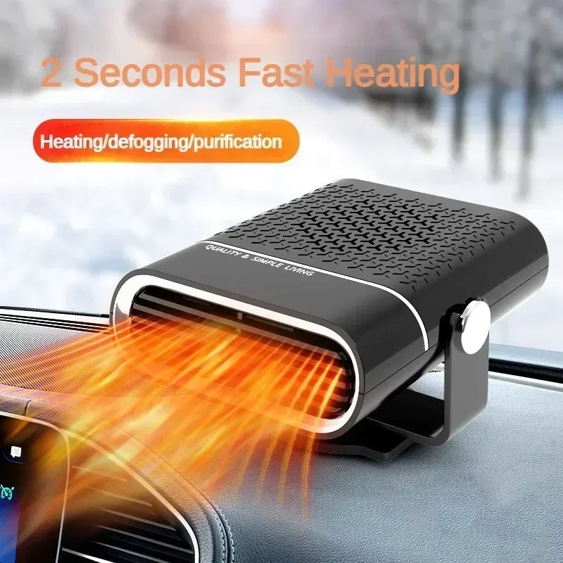 4in1 Car Heater Fan 12V/24V 150W Car Heater Electric Cooling Heating Auto Windshield Defroster Defogging Demister Webasto