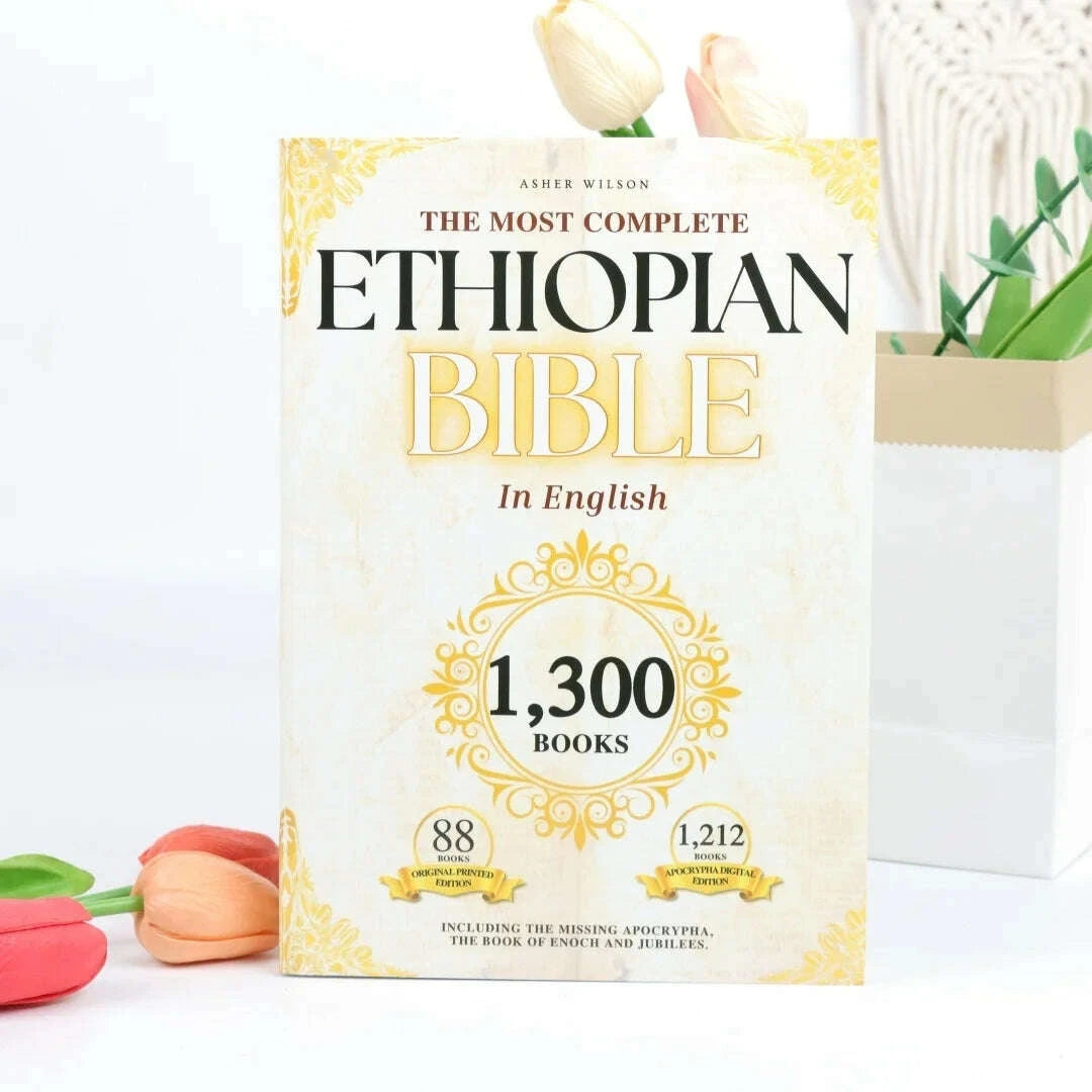 (Two-Pack) THE COMPLETE ETHIOPIAN BIBLE in English 88 Scriptures: including Missing Apocrypha, Book of Enoch, Jubilees.