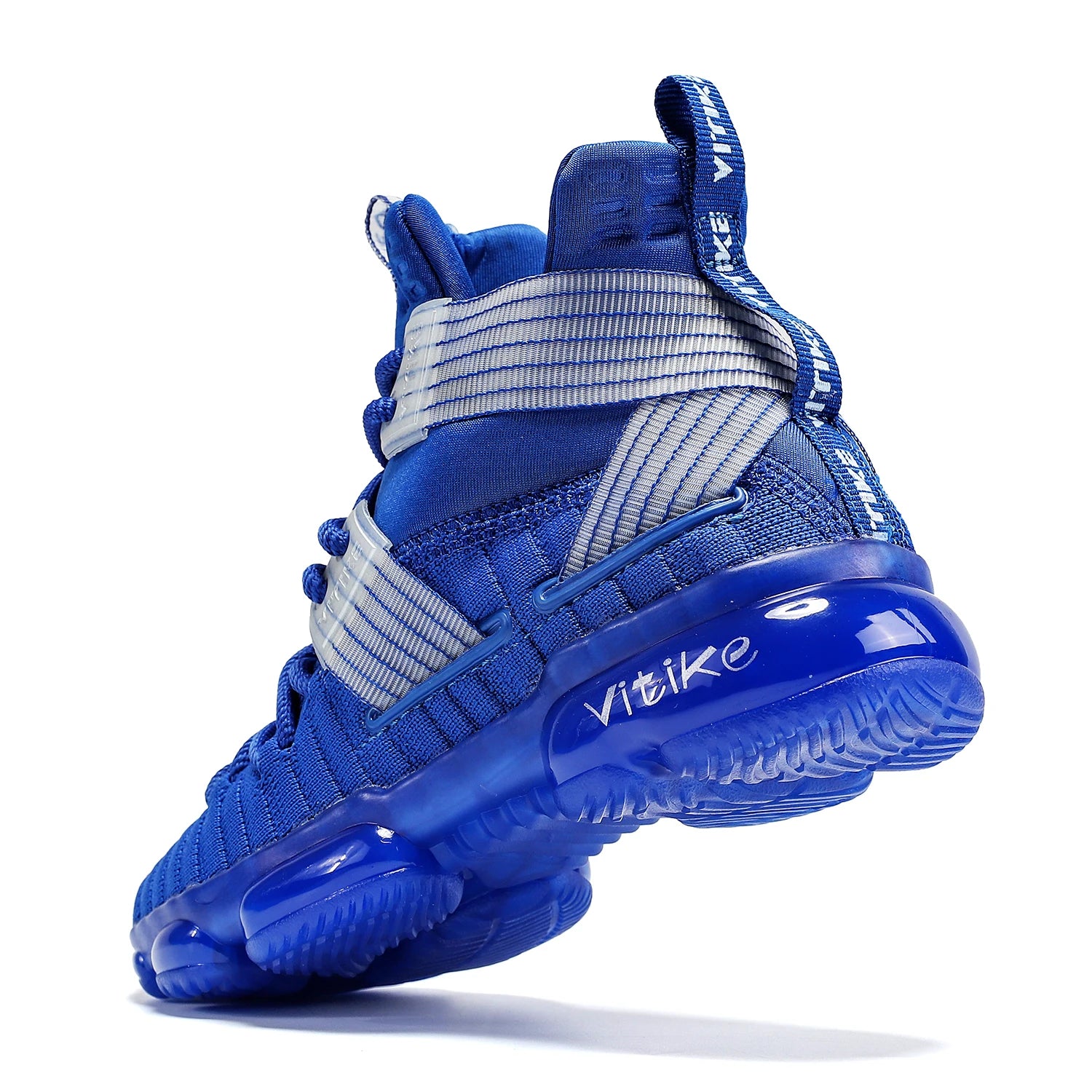 Kids Basketball Shoes High-top Sports Shoes Sneakers Durable Lace-up Non-Slip Running Shoes Secure for Little Kids Big Kids and