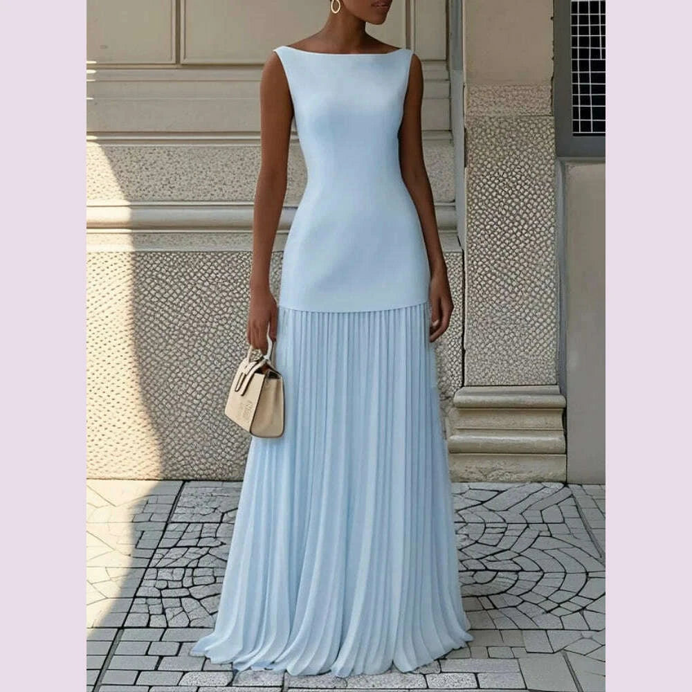 women-elegant-solid-splice-pleated-skirts-set-sexy-slash-neck-sleeveless-tank-boho-dress-summer-hollow-slim-maxi-skirtskimlud-womens-fashion-34618191