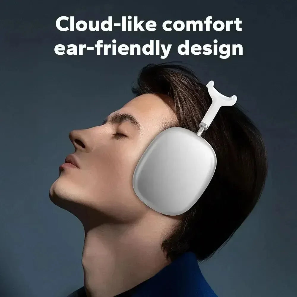 Bluetooth Wireless Headset Sporty — Silver-Blue | KIMLUD