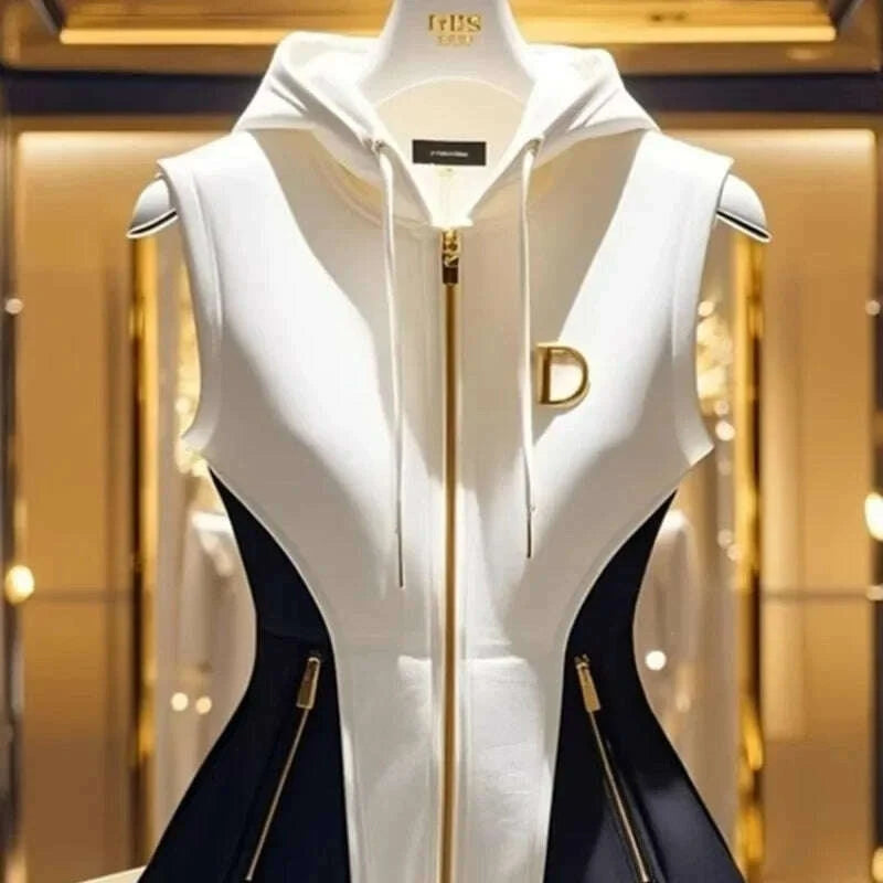 new-spring-french-elegant-high-end-hooded-vest-coat-women-contrast-color-zipper-slim-jacket-temperament-ladies-causal-outwear-kimlud-kimlud-33918300