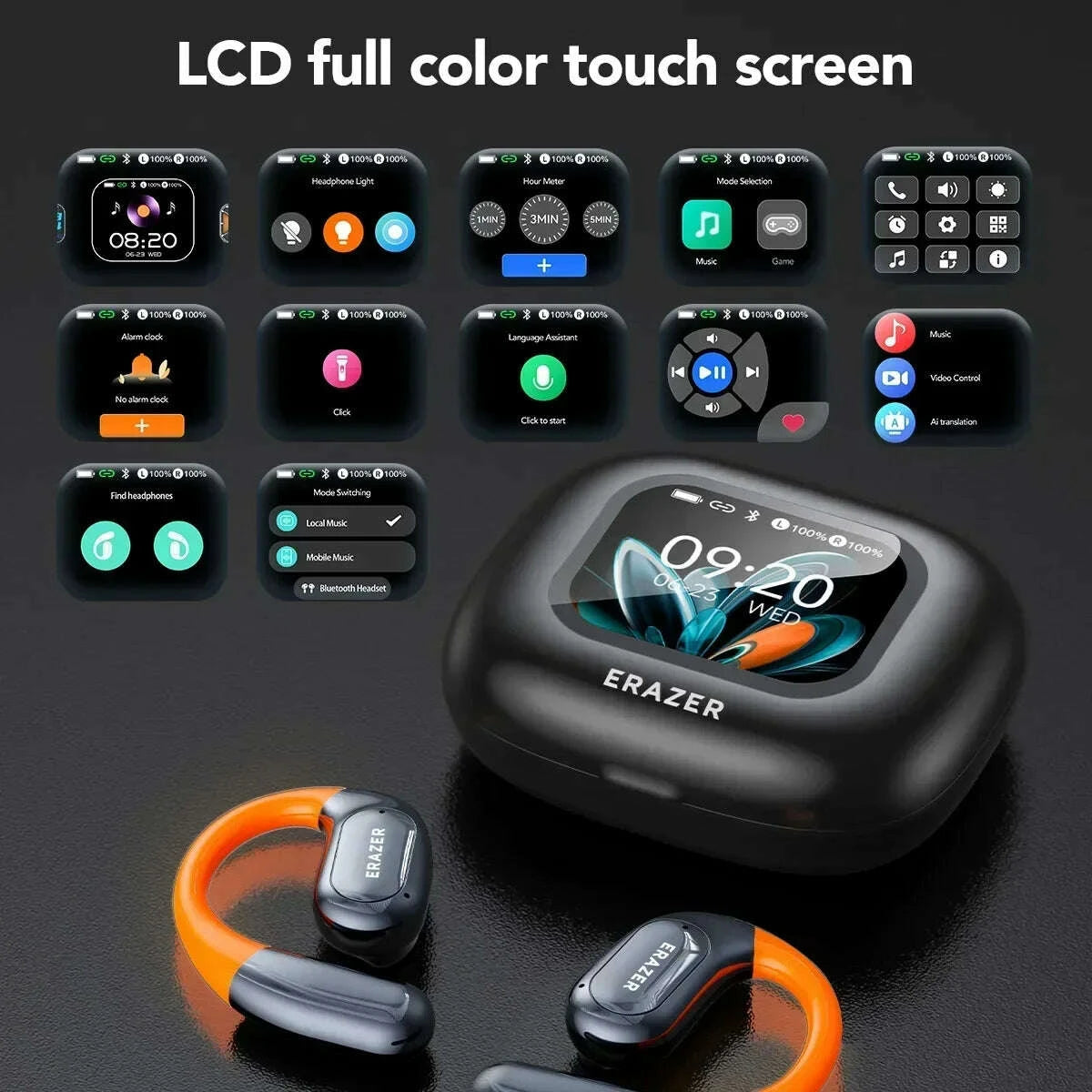 htc-ne27-wireless-headphones-bluetooth-54-ai-translator-earbuds-glowing-earhook-upgraded-lcd-touchscreen-enc-noise-reductionkimludkimlud-35565766