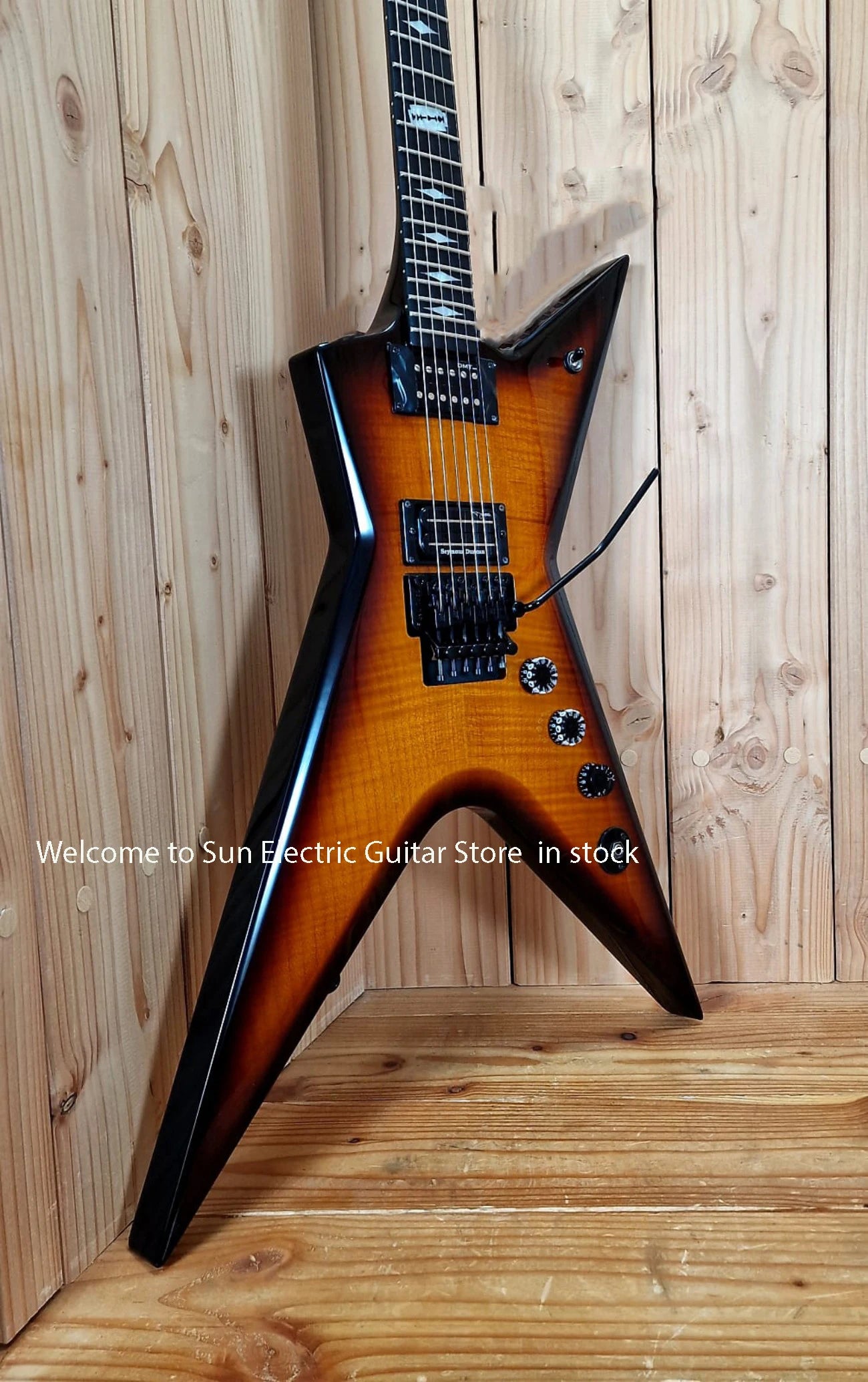Stealth Floyd FM Electric Guitar Custom Shop — Trans Brazilia | KIMLUD