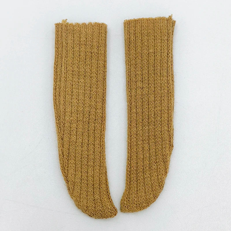 Cloth Socks For Blythe Doll Long Stockings — Black | KIMLUD