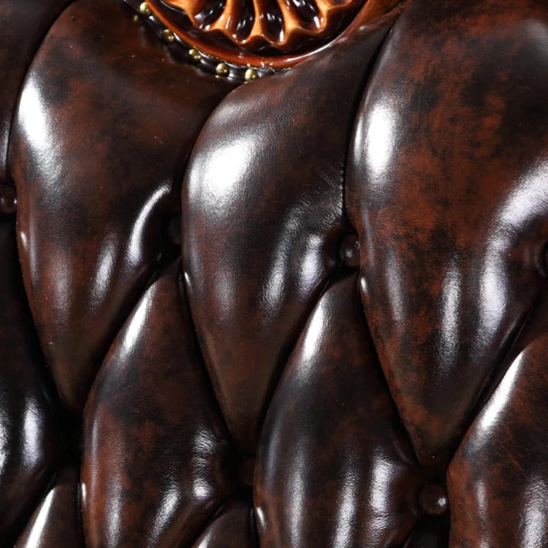 European Simple Bed Leather Princess Adult Aesthetics Design Square Bed Bedroom Queen Sleeping Muebles Lounge Suite Furniture