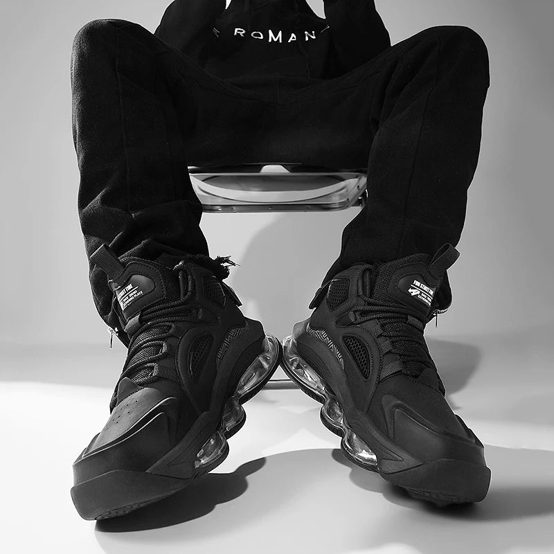 KIMLUD, Casual and trendy men's sports shoes Luxury designer style Autumn and Winter Outdoor high-quality shoes Comfortable Thick Bottom, KIMLUD Womens Clothes