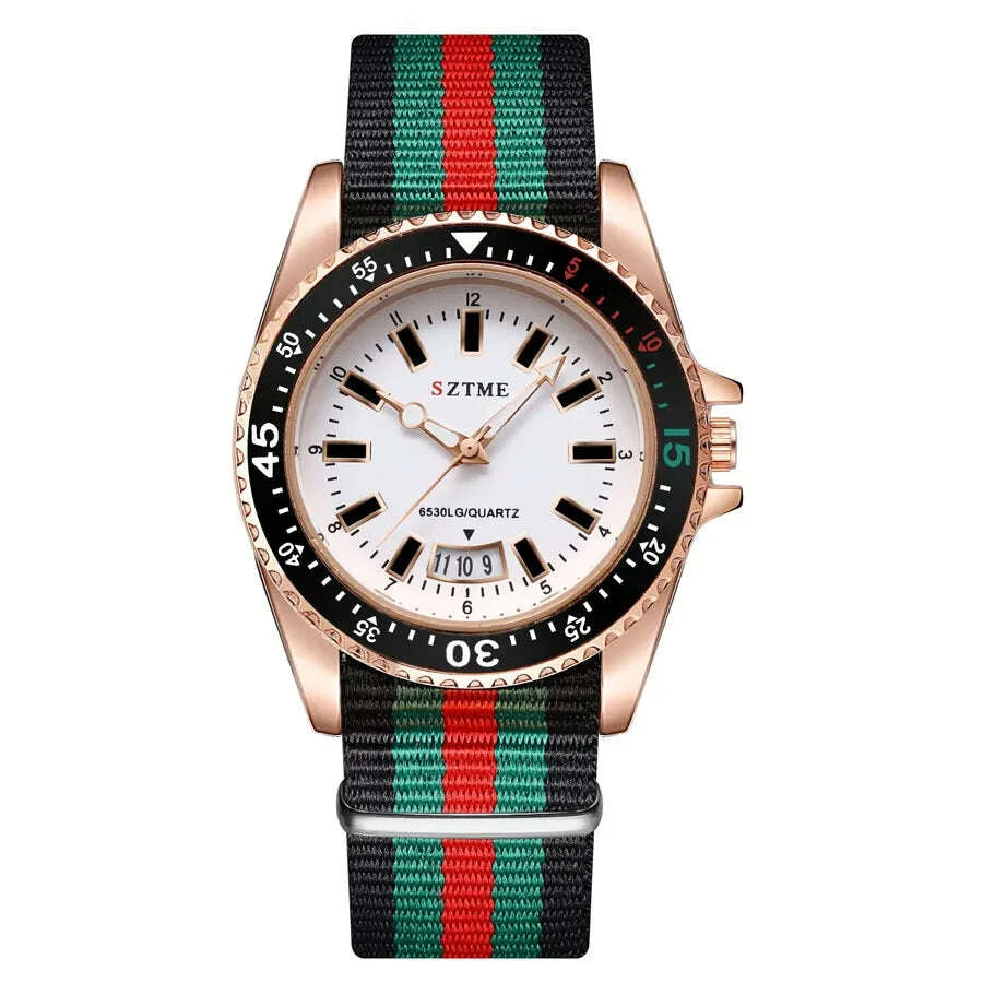 new-fashionable-mens-nylon-strap-calendar-watch-luxurious-and-simple-business-mens-and-womens-night-light-quartz-watchkimludkimlud-35559603