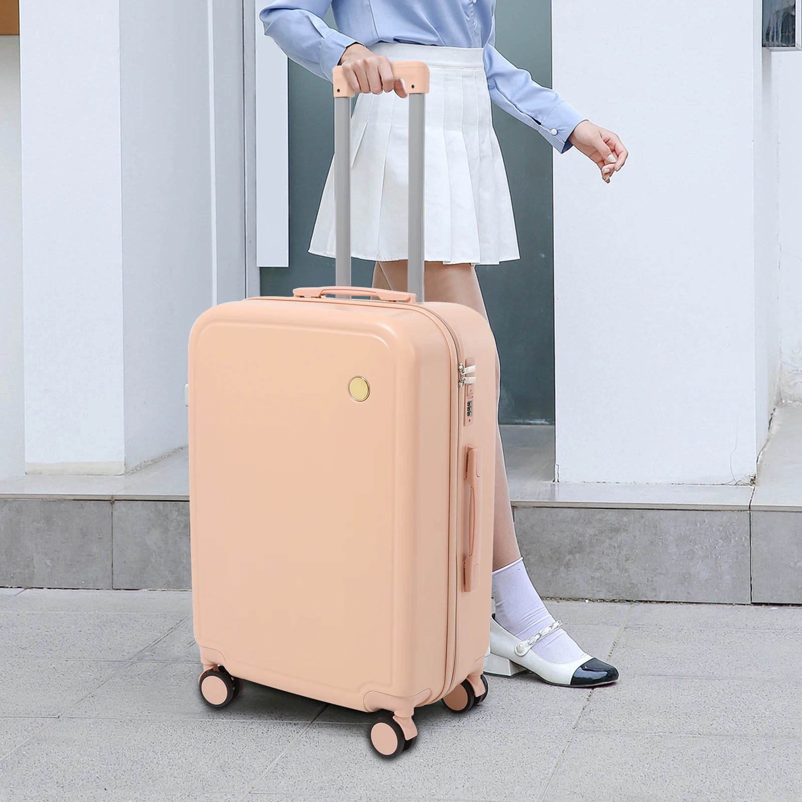Suitcase with Wheels Small and Large Suitcases Carry On Suitcases Cosmetic Case Carry On Luggage