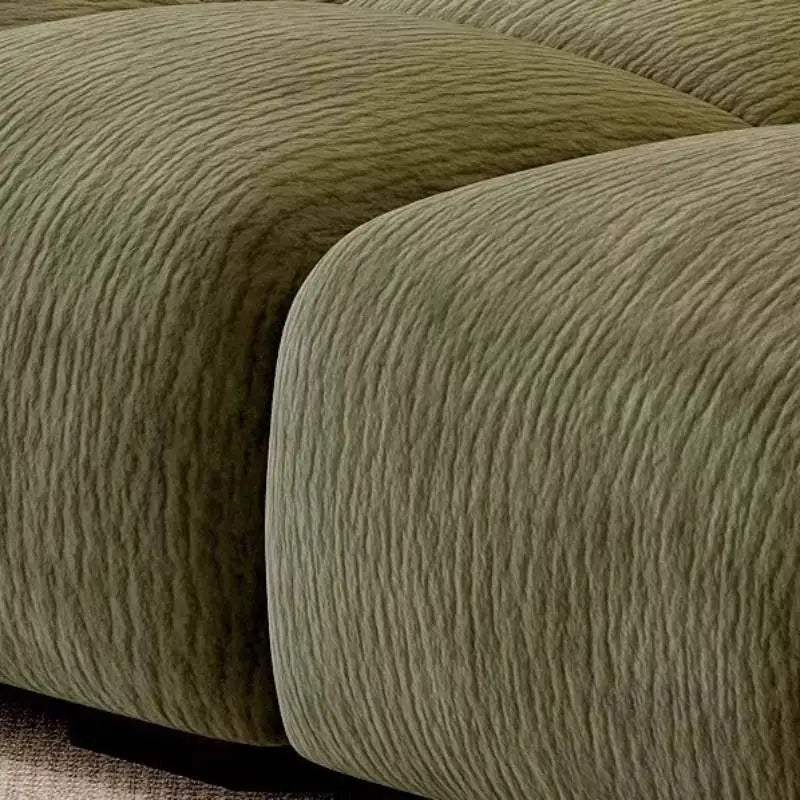 Nordic Modern Memory Foam Sofa — Olive Green | KIMLUD