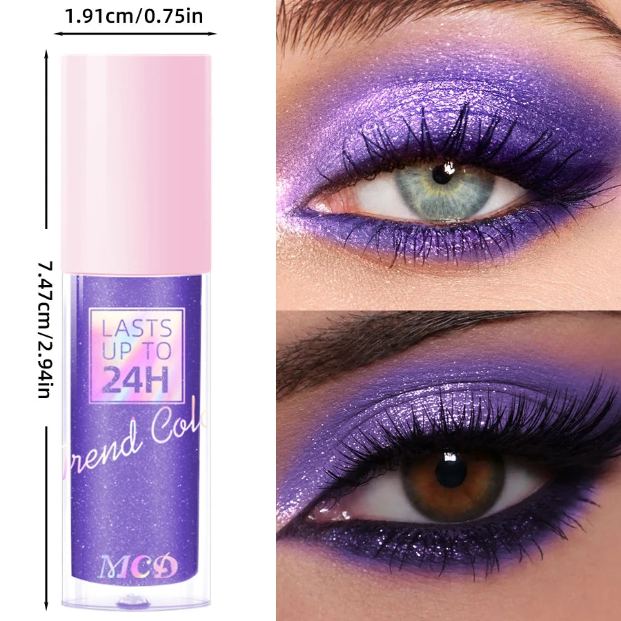 Metallic Liquid Eye Shadow Waterproof Long-Lasting — Gold | KIMLUD