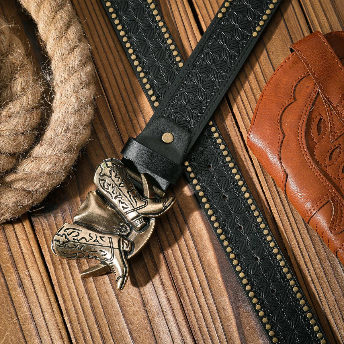 Belt – Casual Retro Style – PU Belt – Unisex Waist Accessory | KIMLUD