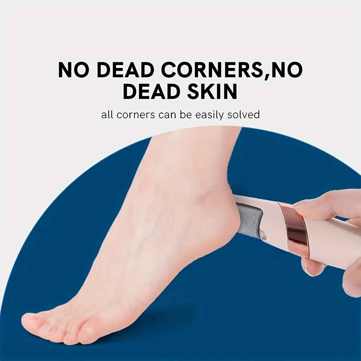 USB Rechargeable Electric Foot Callus Remover Automatic Scrubber for Feet Hands, Multifunctional Pedicure Tool,for Smooth Feet.