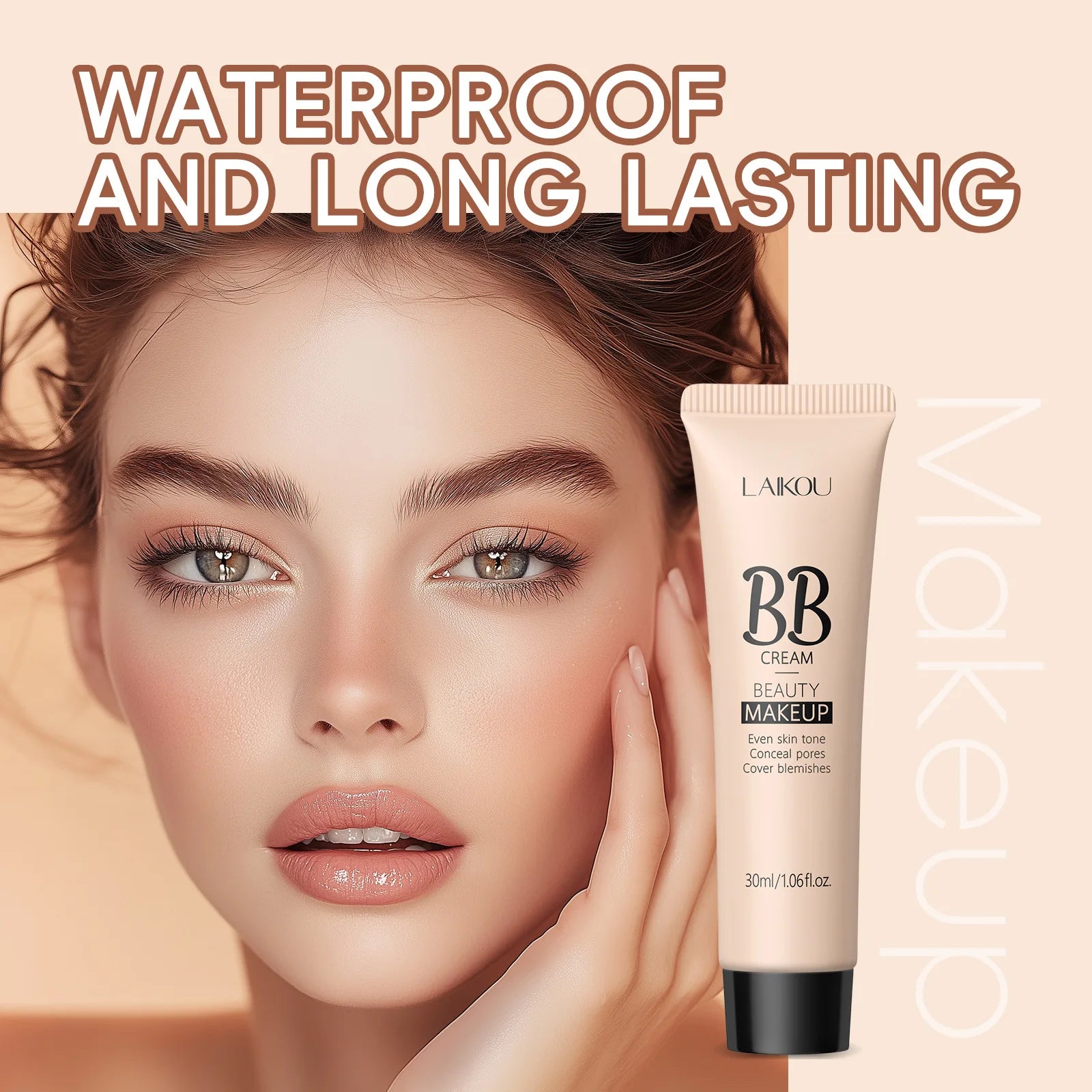Liquid Concealer BB Cream Six-Color Range — Natural Beige | KIMLUD