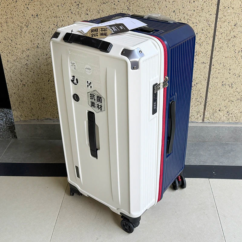 KO-KU Carrier 28-inch Large Size Luggage 40/50 inch Explosion-proof Five Wheels Brake Travel Suitcases Thickened PC Material