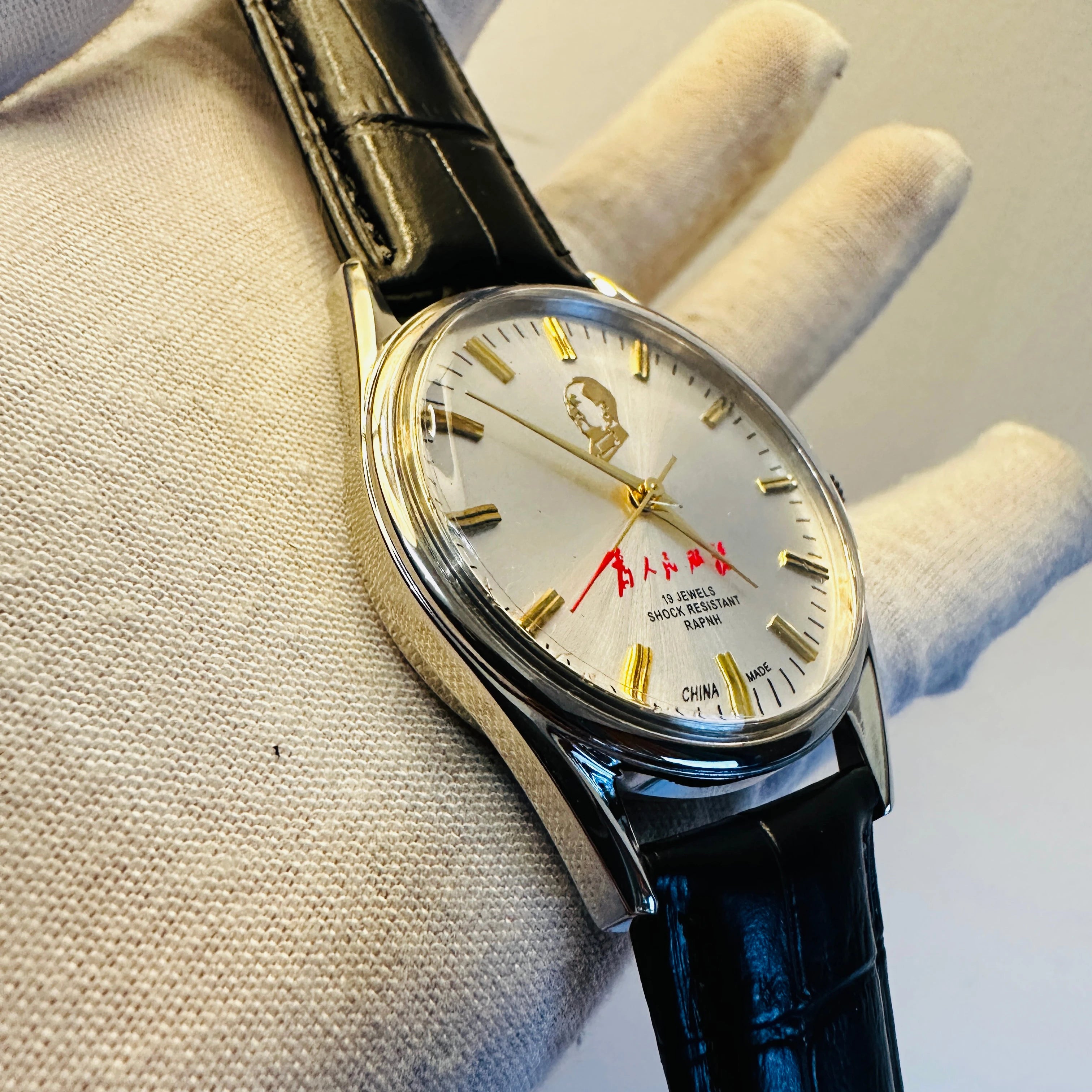 Men Mechanical Watch Manual Winding Retro Waterproof Mens Watch Religio Masculino Watche for Men
