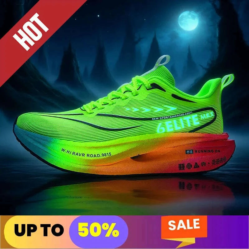 fluorescence-running-shoes-carbonboard-marathon-men-sports-breathable-womens-comfortable-athletic-sneakers-soft-wear-resistantkimlud-womens-fashion-34627383