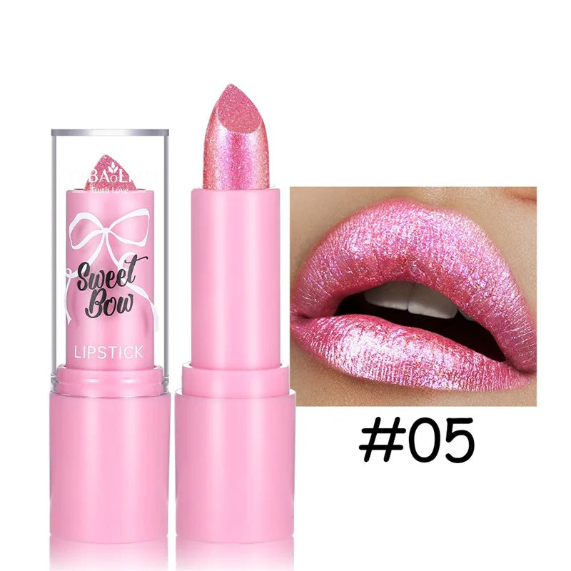 Lipstick – Lasting Waterproof Glitter Finish | KIMLUD