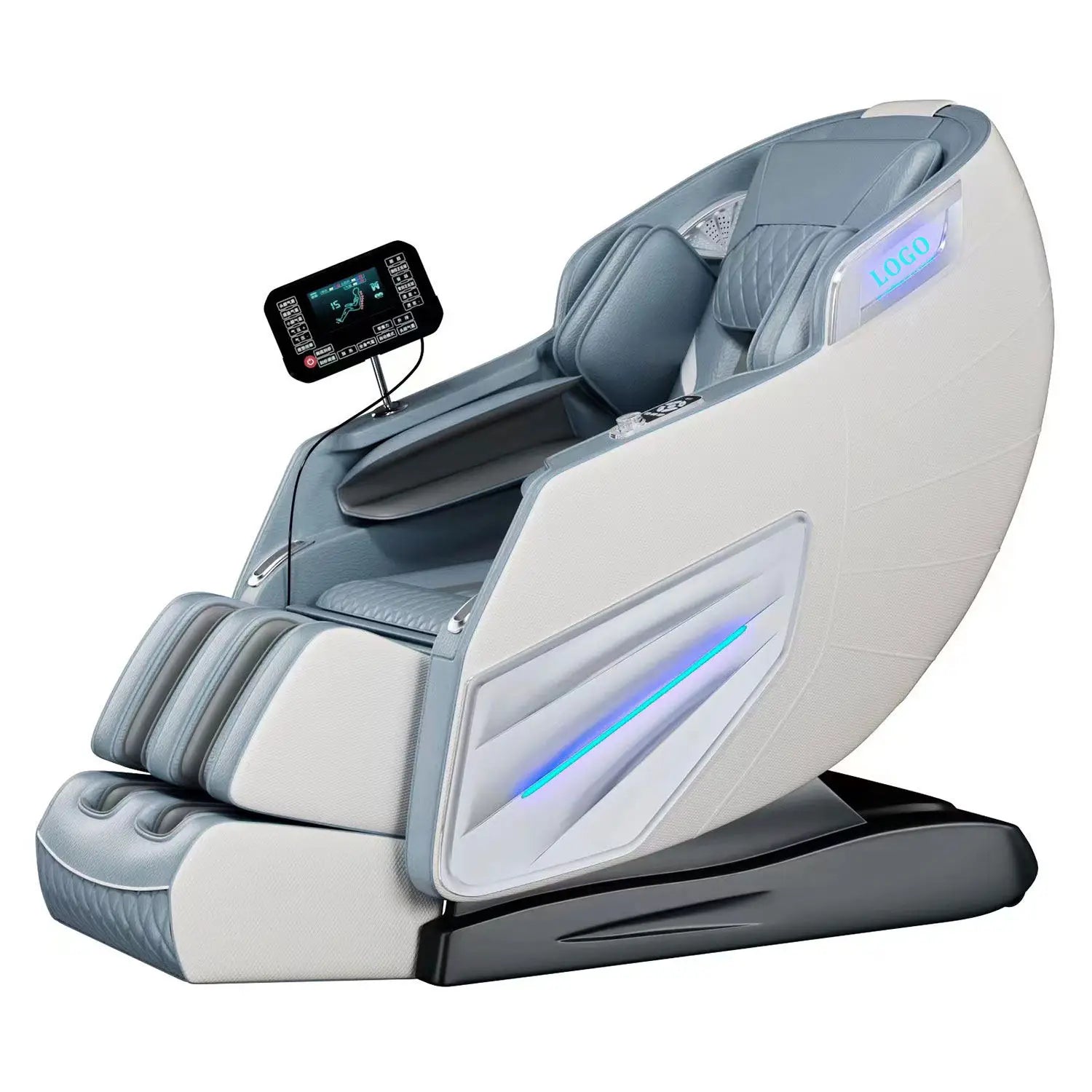 3 Year Warranty UKLife 4D SL-Track Full Body Air Bag Zero Gravity Luxury Electric Massager Chairs For Office Massage Sofa - KIMLUD