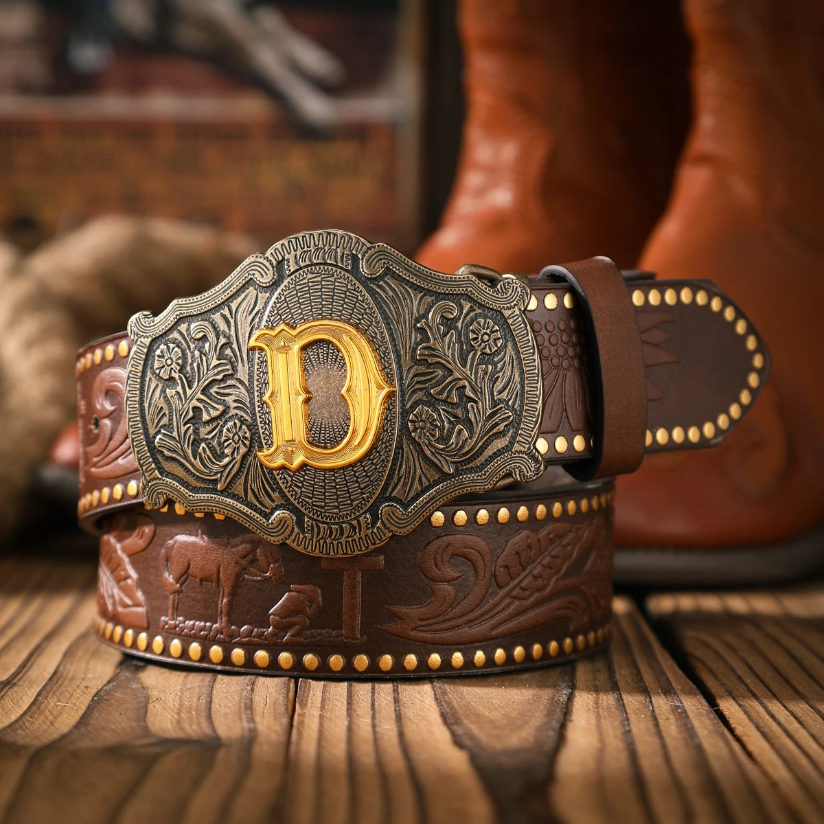 Casual Retro PU Belt With Metal Buckle — Black | KIMLUD