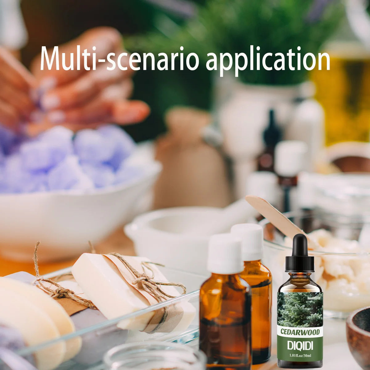 Cedarwood Essential Oil 30ml Pure — Forest-Green | KIMLUD