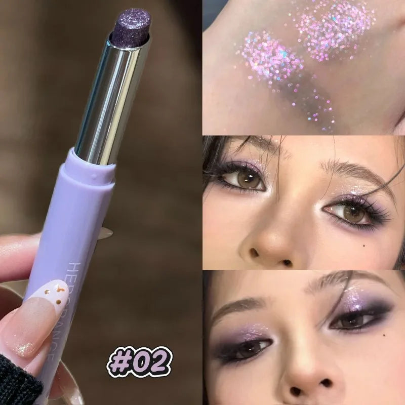 Eyeshadow Stick – Glitter Finish – Pearlescent – Waterproof | KIMLUD
