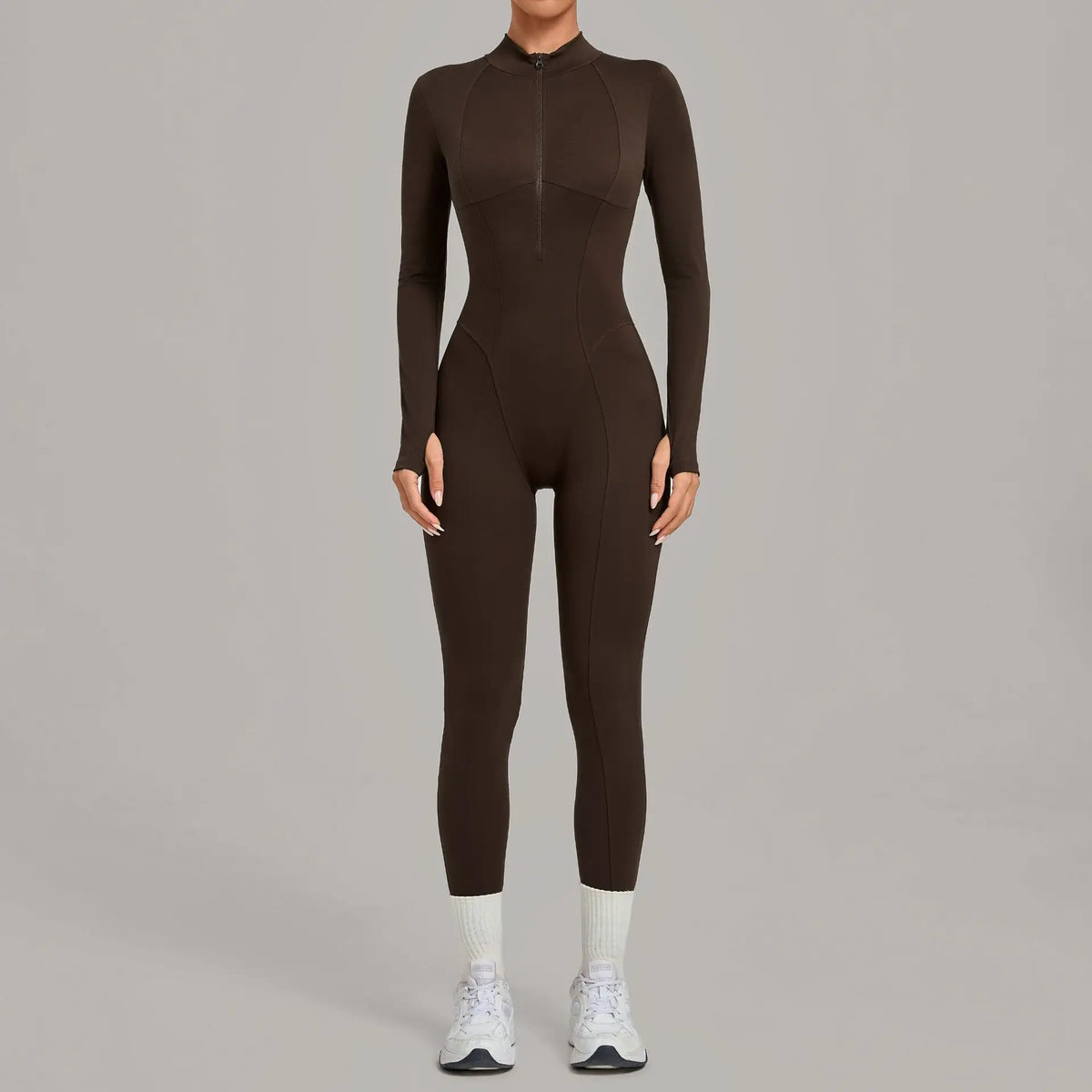 One Piece Jumpsuit – Triangle Back – Nylon Elastane – Sleeveless | KIMLUD