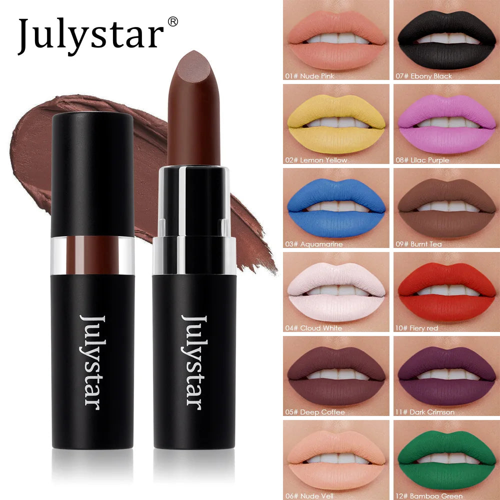 Lipstick – Waterproof – Matte Finish – Blue | KIMLUD