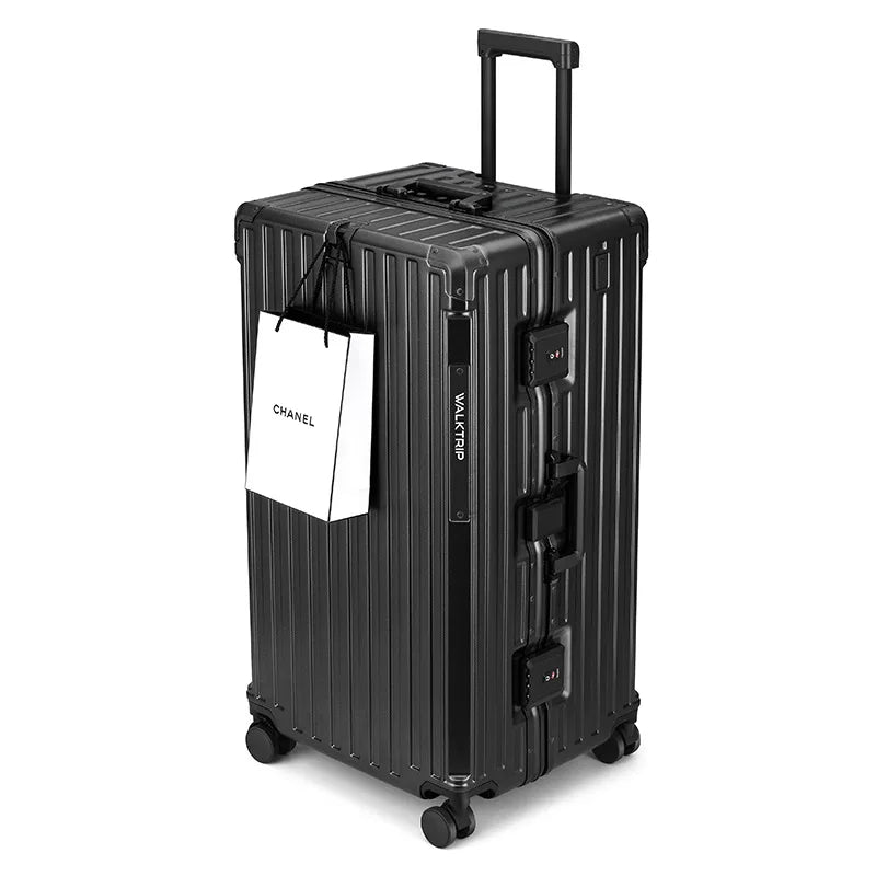Plastic Luggage Set Large Capacity Spinner Case — 20Inches | KIMLUD