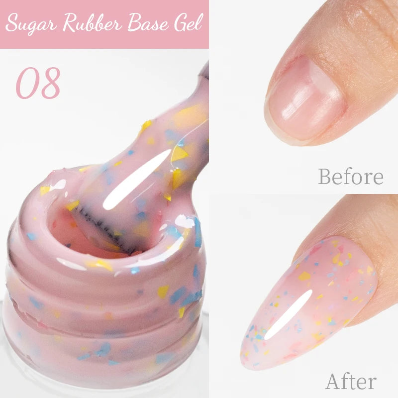 Reflective Glitter Gel Nail Polish Multidimensional Holographic Sparkle, UV-Curable Finish — Pink Lilac | KIMLUD