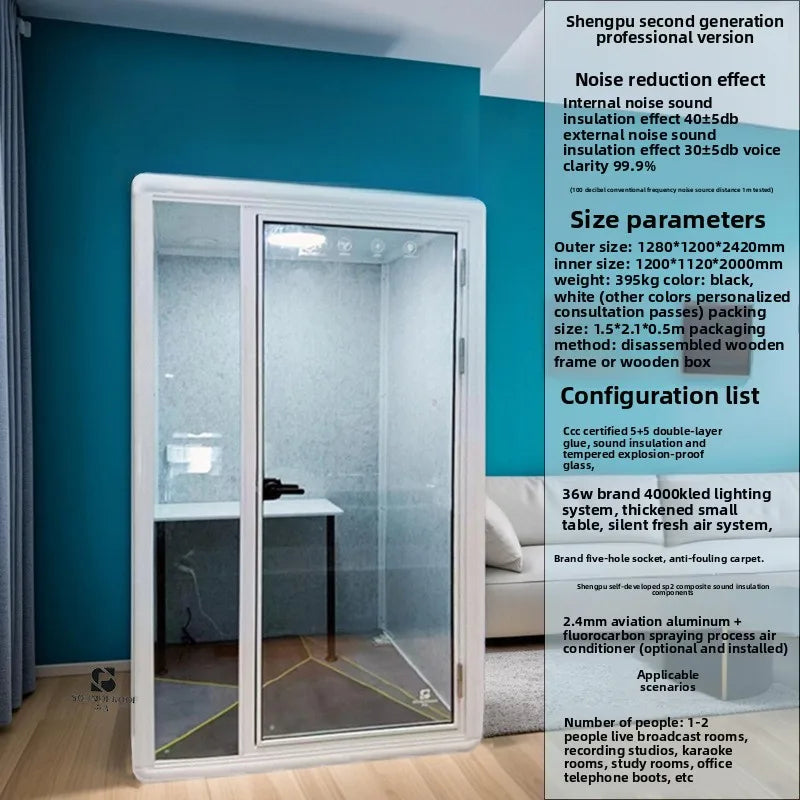 Live Broadcast Booth – Adjustable – Aluminum Frame | KIMLUD